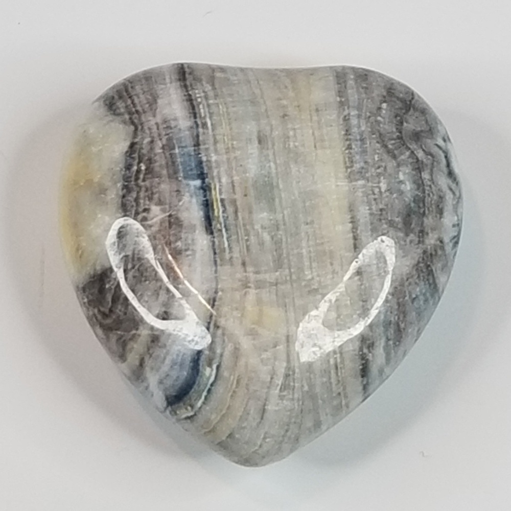 Blue Scheelite Heart | Inner Harmony, Spiritual Insight & Emotional Balance